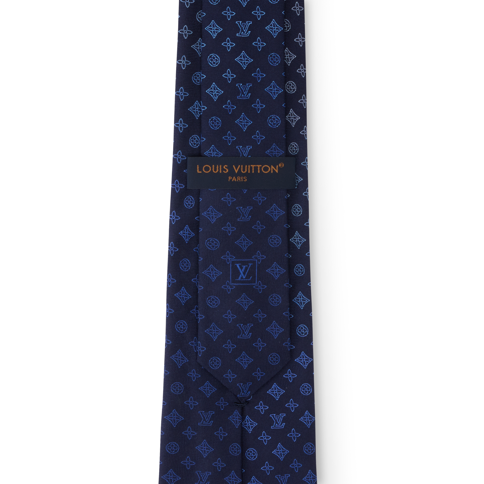 Louis Vuitton ネクタイ　ストラップ　ネイビー/黒 LV Zigzag Tie . - For Men | LOUIS VUITTON